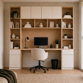 Salon, bureau, chambre : comment créer un espace hybride sans compromis