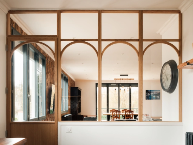 verrière sur mesure appartement parisien