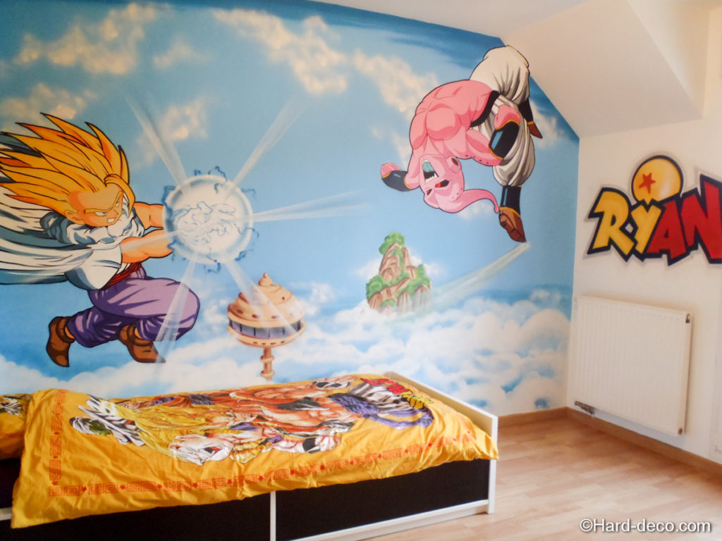 chambre enfant super héros décoration