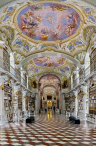 THE ABBEY LIBRARY, ADMONT (AUTRICHE)