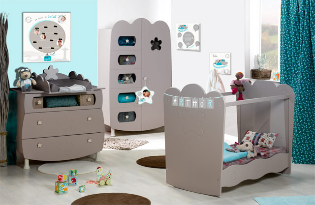 chambre bébé décoration enfant meuble