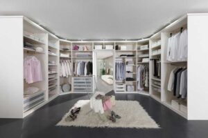 dressing ouvert en U