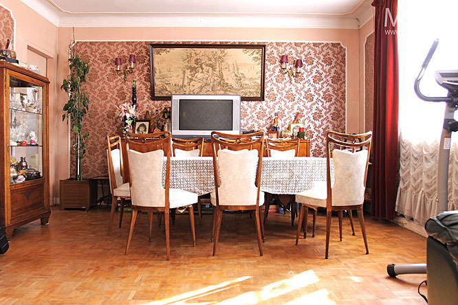 salle à manger vintage décoration