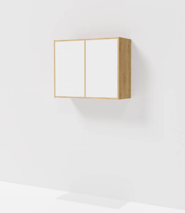 meuble haut sur mesure blanc