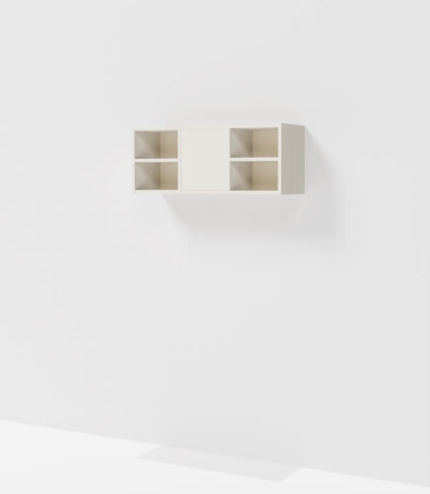 meuble haut sur mesure blanc premium