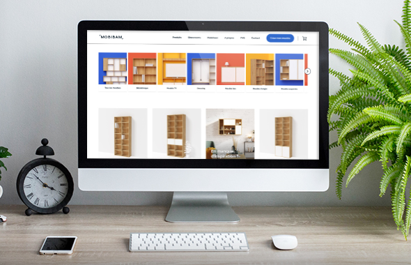 mobibam interface 3D meuble sur mesure