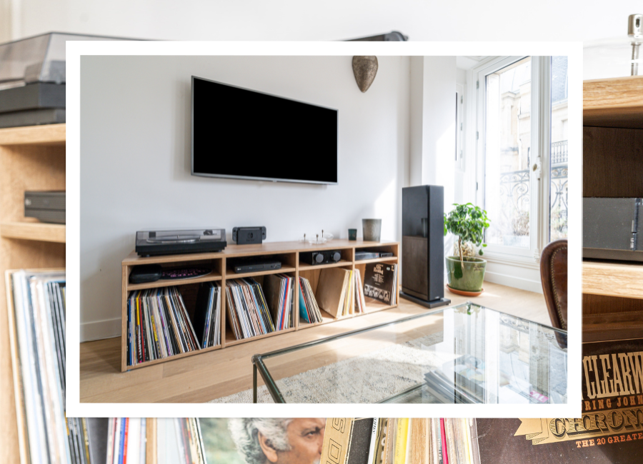meuble tv hifi sur mesure couleur de meuble chêne hamilton